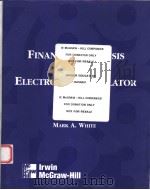 FINANCIAL ANALYSIS WITH AN ELECTRONIC CALCULATOR THIRD EDITION 1998 PDF电子版封面 0256223580 NARK A.WHITE