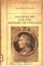 DAVID HUME AND THE HISTORY OF ENGLAND 1979 PDF电子版封面 0871691280