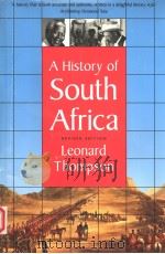 A HISTORY OF SOUTH AFRICA REVISED EDITION 1995 PDF电子版封面 0300065434