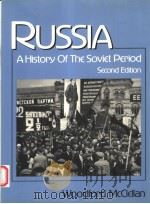 RUSSIA A HISTORY OF THE SOVIET PERIOD SECOND EDITION 1990 PDF电子版封面 0137845057