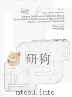 CONCEPT DEFINITION AND EVALUATION CRITERIA FOR THE MOBILE PROTECTED WEAPONS SYSTEM (MPWS) AND THE LI PDF电子版封面 TERRY A.BRESNICK CHARLES P.AN
