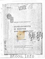 DEVELOPMENTS IN SCIENCE AND TECHNOLOGY（ PDF版）