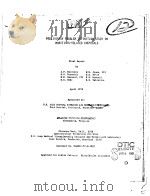 PRELIMINARY PROBLEM DEFINITION STUDY ON MUNITIONS-RELATED CHEMICALS PDF电子版封面
