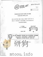 HELICOPTER AND CABLE DROP TESTS OF A MULTI-SENSOR YAWSONDE INSTRUMENTED SADARM MODEL PDF电子版封面 V.OSKAY W.H.MERMAGEN