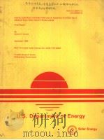 NOVEL CONTROL SYSTEMS FOR SOLAR ASSISTED SYSTEMS THAT REDUCE ELECTRIC UTILITY PEAK LOADS PDF电子版封面 HAROLD G.LORSCH