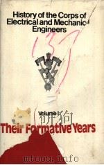 THEIR FORMATIVE YEARS VOLUME 1 PDF电子版封面 0706905156