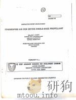DEHUMIDIFIED AIR FOR DRYING SINGLE-BASE PROPELLANT PDF电子版封面 WILLIAM Y.GARTH HERCULES INCO