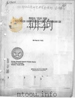 FISCAL YEAR 1983 RESEARCH AND DEVELOPMENT PROGRAM(U) PDF电子版封面