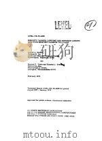 MINORITY CARRIER LIFETIME AND DIFFUSION LENGTH IN P-TYPE MERCURY CADMIUM TELLURIDE PDF电子版封面 JOSEPH L.SCHMIT STEPHEN P.TOB