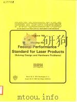 PROCEEDINGS OF THE SOCIETY OF PHOTO-OPTICAL INSTRUMENTATION ENGINEERS VOLUME 144 MEETING THE FEDERAL     PDF电子版封面  0892521716  JACK L.TECH 