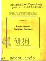 PROCEEDINGS OF THE SOCIETY OF PHOTO-OPTICAL INSTRUMENTATION ENGINEERS VOLUME 157 LASER INERTIAL ROTA PDF电子版封面 0892521848 SHAOUL EZEKIEL G.E.KNAUSENBER