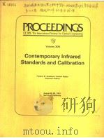 PROCEEDINGS OF SPIE-THE INTERNATIONAL SOCIETY FOR OPTICAL ENGINEERING VOLUME 308 CONTEMPORARY INFRAR（ PDF版）