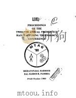 PROCEEDINGS OF THE TWELFTH ANNUAL TRI-SERVICE MANUFACTURING TECHNOLOGY CONFERENCE（ PDF版）
