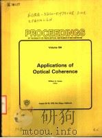 PROCEEDINGS OF THE SOCIETY OF PHOTO-OPTICAL INSTRUMENTATION ENGINEERS VOLUME 194 APPLICATIONS OF OPT PDF电子版封面 0892522224 WILLIAM H.CARTER