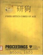 PROCEEDINGS OF THE SOCIETY OF PHOTO-OPTICAL INSTRUMENTATION ENGINEERS VOLUME 31 FIBER OPTICS COMES O（ PDF版）