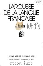 LAROUSSE DELALANGUE FRANCAISE（ PDF版）