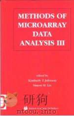 METHODS OF MICROARRAY DATA ANALYSIS 3 PAPERS FROM CAMDA‘02 PDF电子版封面 1402075820 KIMBERLY F.JOHNSON SIMON M.LI