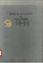 SPEECH ANALYSIS AND SYNTHESIS VOLUME 5 PDF电子版封面 8301027800 WIKTOR JASSEM