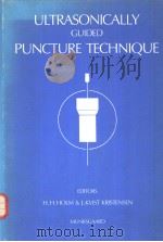ULTRASONICALLY GUIDED PUNCTURE TECHNIQUE PDF电子版封面
