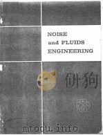 NOISE AND FLUIDS ENGINEERING PDF电子版封面