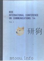 IEEE INTERNATIONAL CONFERENCE ON COMMUNICATIONS'86 VOL.1（ PDF版）