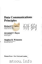 DATA COMMUNICATIONS PRINCIPLES PDF电子版封面 0306437775 RICHARD D.GITLIN JEREMIAH F.H