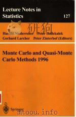 MONTE CARLO AND QUASI-MONTE CARLO METHODS 1996 1998 PDF电子版封面 038798335X