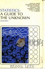 STATISTICS:A GUIDE TO THE UNKNOWN SECOND EDITION 1985 PDF电子版封面 0534066666