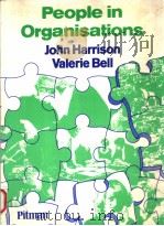 PEOPLE IN ORGANISATIONS 1987 PDF电子版封面 0273022830