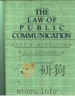 THE LAW OF PUBLIC COMMUNICATION 1988 PDF电子版封面 0582285569