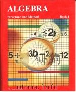 ALGEBRA  STRUCTURE AND METHOD  BOOK 1（1988 PDF版）
