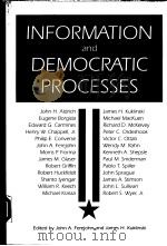 INFORMATION AND DEMOCRATIC PROCESSES（1990 PDF版）