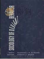SOCIOLOGY OF DEVIANT BEHAVIOR  NINTH EDITION（1995 PDF版）