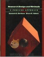 RESEARCH DESING AND METHODS:A PROCESS APPROACH（1988 PDF版）