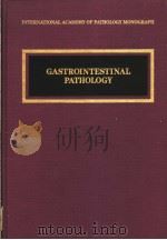 GASTROINTESTINAL PATHOLOGY   1990  PDF电子版封面  0683036289   
