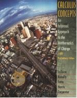 CAL CULUS CONCEPTS:AN INFORMAL APPROACH TO THE MATHEMATICS OF CHANGE（1995 PDF版）