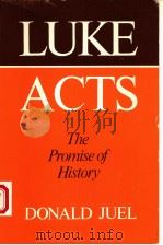 LUKE-ACTS  THE PROMISE OF HISTORY（ PDF版）