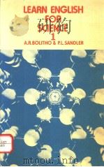 LEARN ENGLISH FOR SCIENCE  1（1977年 PDF版）
