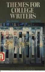 THEMES FOR COLLEGE WRITERS 1986 PDF电子版封面 0394340825