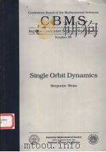 CBMS  REGIONAL CONFERENCE SERIES IN MATHEMATICS  NUMBER 95（ PDF版）