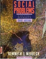 SOCIAL PROBLEMS  A CRITICAL APPROACH  THIRD EDITION（1991 PDF版）