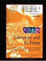 LITERATURE AND ITS TIMES VOLUME 5 1997 PDF电子版封面 0787606111