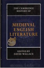 THE CAMBRIDGE HISTORY OF MEDIEVAL ENGLISH LITERATURE（1999 PDF版）