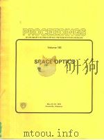 SPACE OPTICS VOLUME 183 PDF电子版封面 CHARLES L.WYMAN