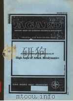 NORTH ATLANTIC TREATY ORGANIZATION ADVISORY GROUP FOR AEROSPACE RESEARCH AND DEVELOPMENT AGARD CONF PDF电子版封面