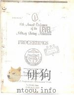 19TH ANNUAL CONFERENCE OF THE MILITARY TESTING ASSOCIATION PDF电子版封面