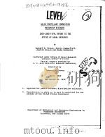 SOLID PROPELLANT COMBUSTION MECHANISM RESEARCH 1975-1980 FINAL REPORT TO THE OFFICE OF NAVAL RESEAR PDF电子版封面 LEONARD H.CAVENY