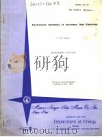 ELECTROSTATIC SENSITIVITY OF SECONDARY HIGH EXPLOSIVES（ PDF版）