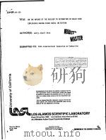 ON THE NATURE OF THE BUILDUP TO DETONATION IN SOLID HIGH EXPLOSIVES DURING PLANE SHOCK INITIATION PDF电子版封面 J.J.DICK