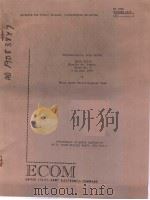 METEOROLOGICAL DATA REPORT PDF电子版封面